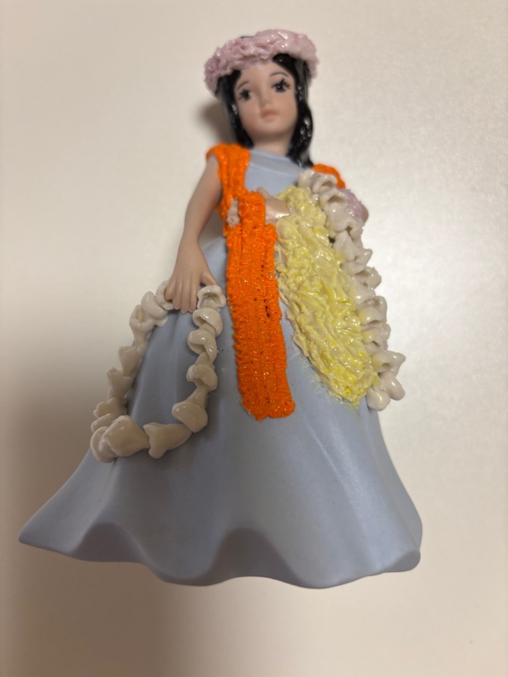 Vintage Hawaiian bisque doll